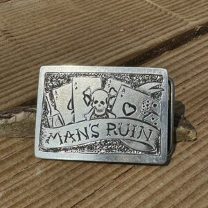 Boucle de ceinture "Man's Ruin"